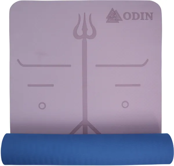 Odin Dual Pink/Blue TPE Yoga Mat 0.6cm